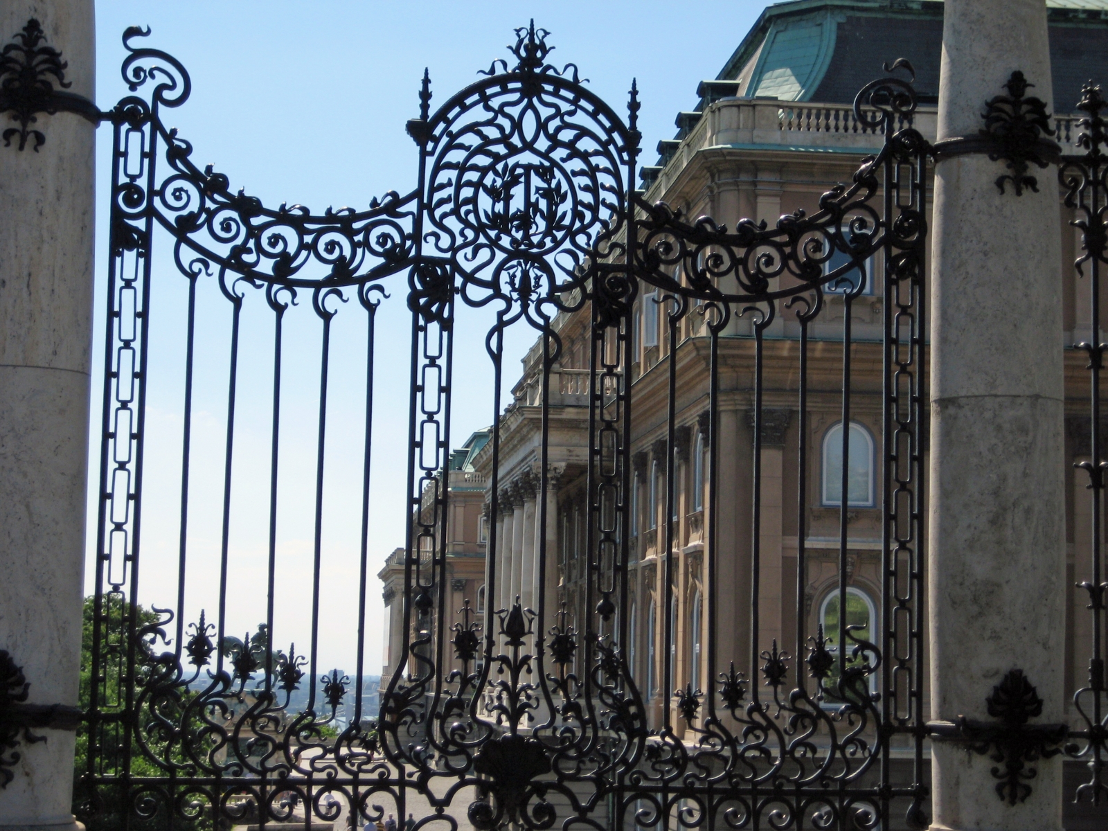 Royal Palace Gate, Buda, Budapest, Hungary