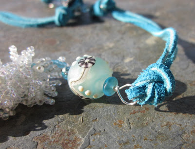 Ocean inspired Statement necklace by Honey from the Bee