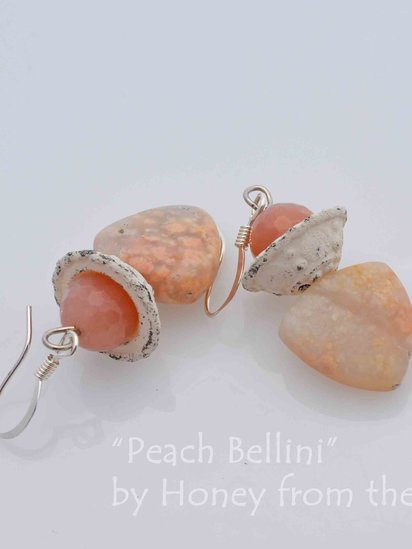 Peach Bellini Earrings