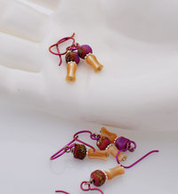 Small Artisan Earrings, copyright Honey from the Bee