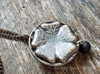 back of artisan pendant