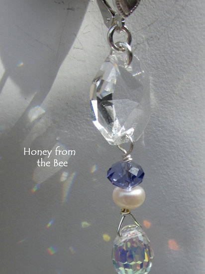 Crystal's Bridal earrings