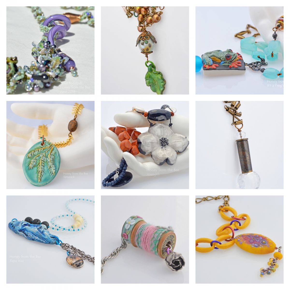 Artisan Necklaces 2013 by Honey from the Bee
