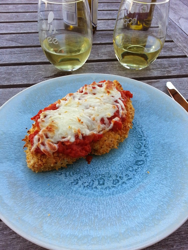 Chicken Parmigiano for Two