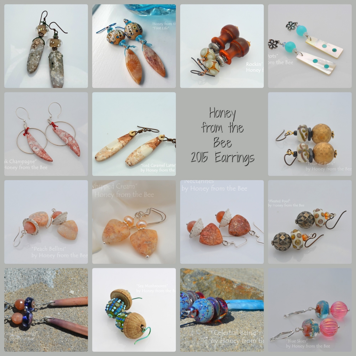 Artisan Earrings by Honey from the Bee