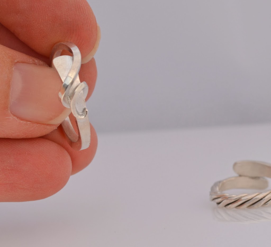 Argentium Silver Rings by Honey from the Bee