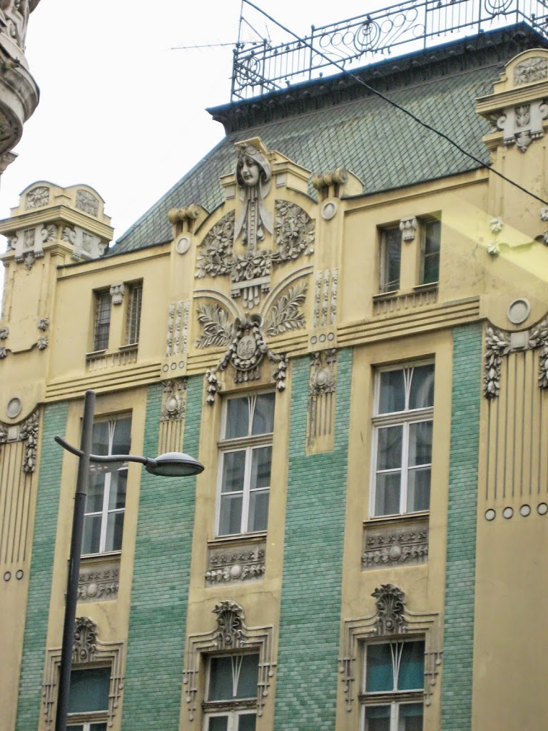 Building in Belgrade, Serbia.