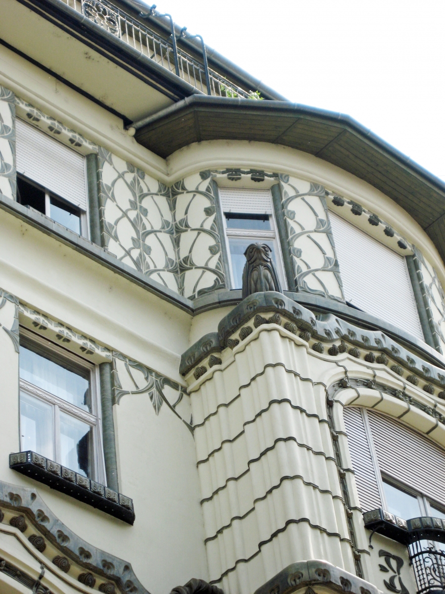 Art Nouveau building, Budapest, Hungary