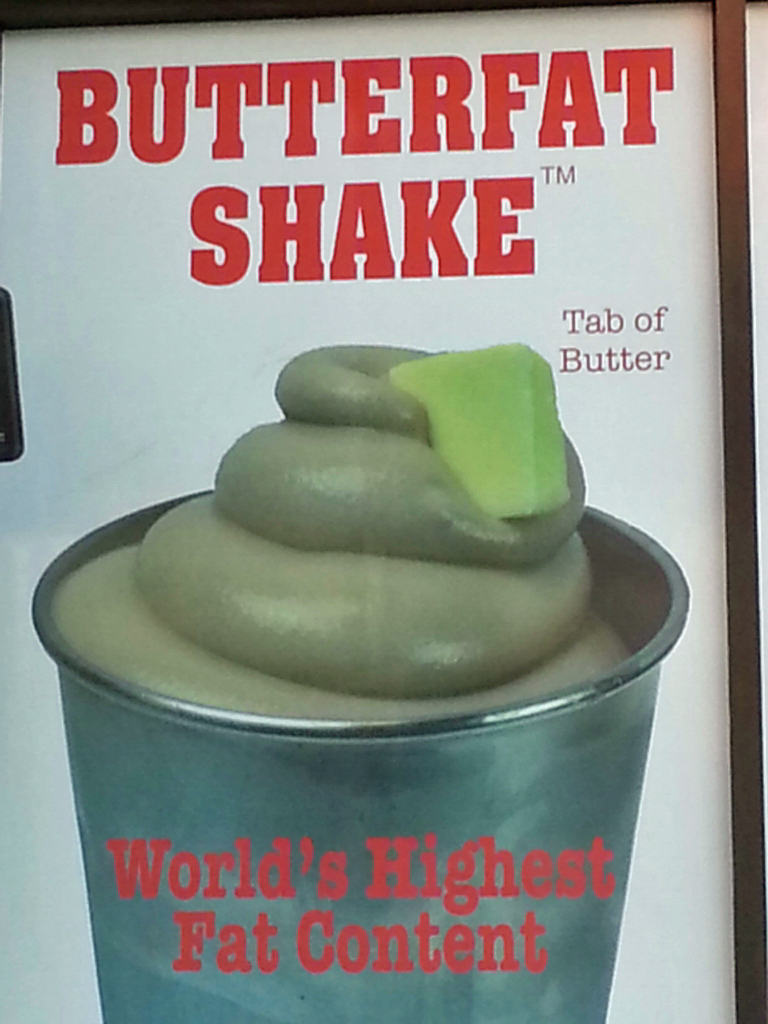Butterfat Shake, Heart Attack Grill, Vegas