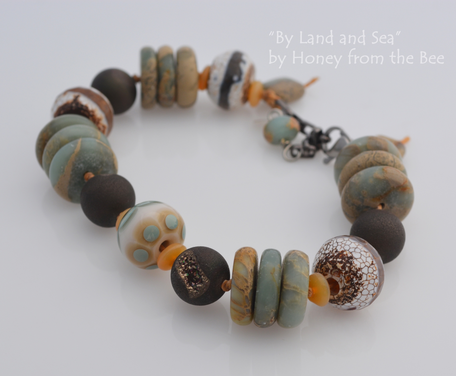 Ocean inspired boho bracelet