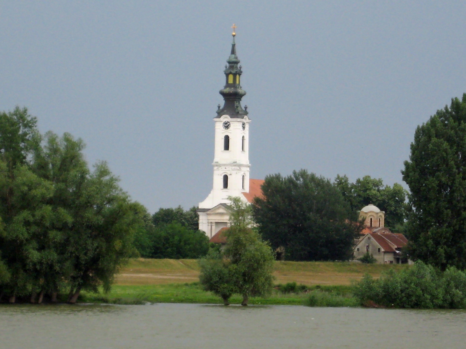 Church between Vukovar and Novi Sad, Serbia