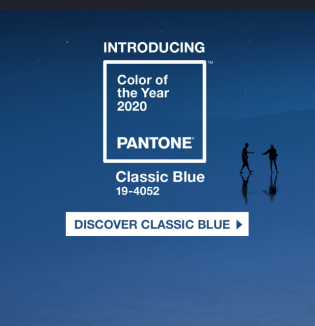 Pantone Classic Blue