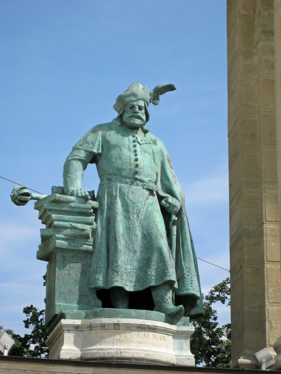 Colomon I, Heroes' Square, Budapest, Hungary