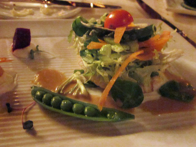 Crab salad at Fleur de Lys, San Francisco