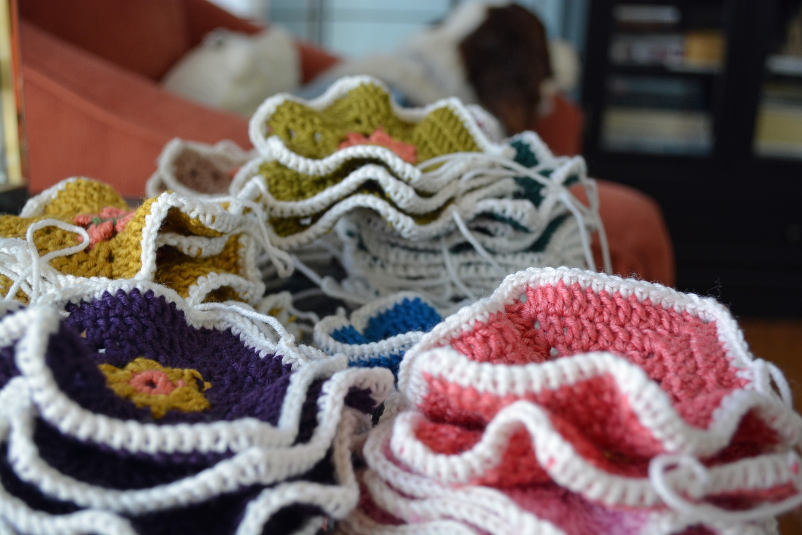 Crocheted Afghan Squares