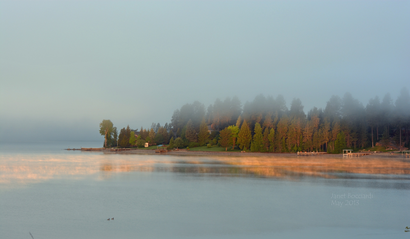 Dawn over Lake Pend Oreille
