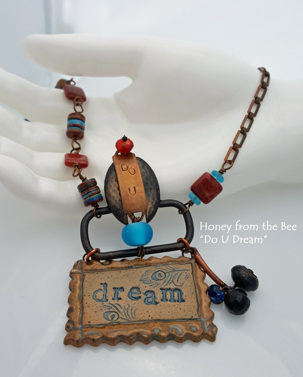 Dream statement necklace - boho style