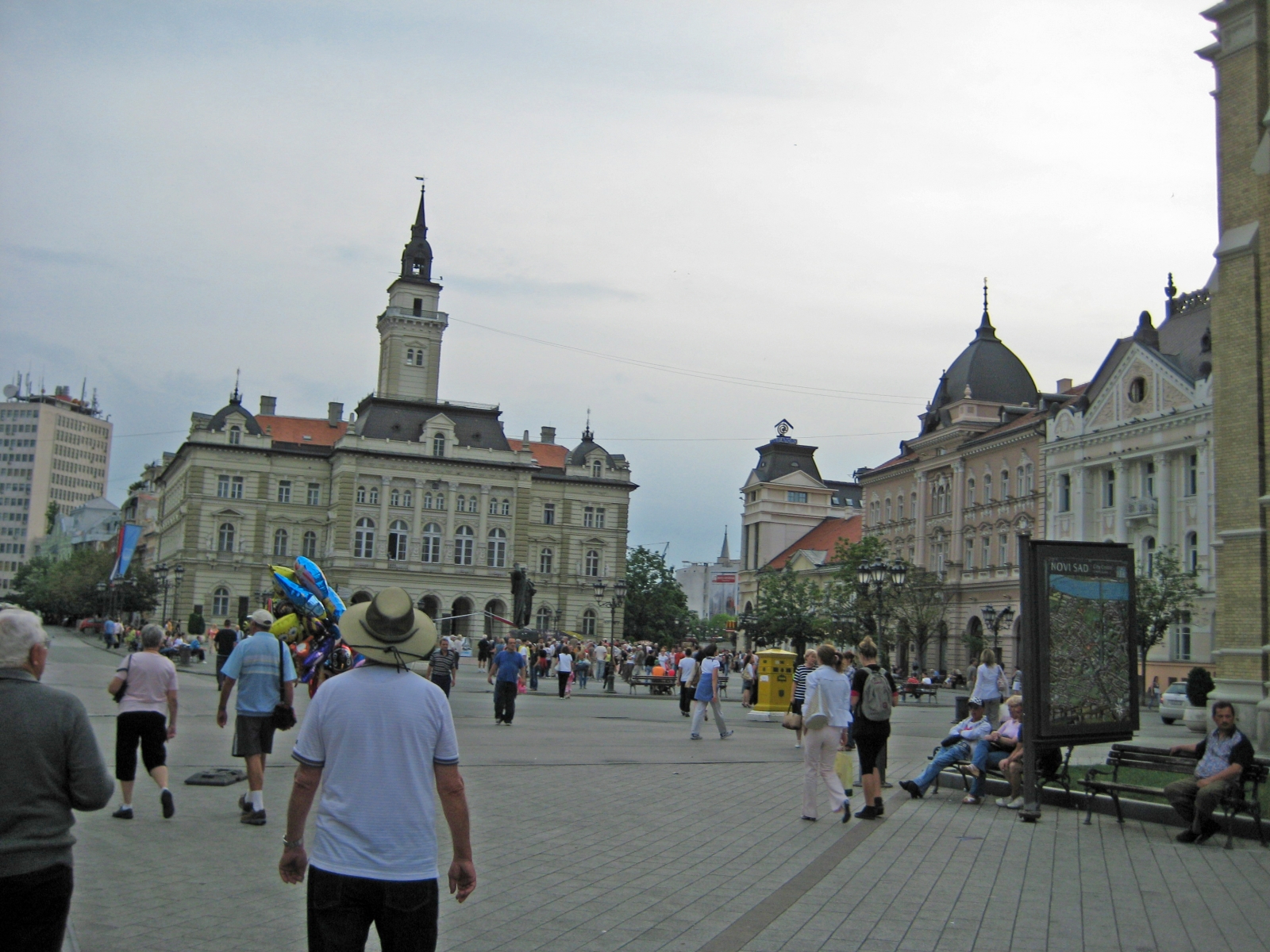 Dunavska St, Novi Sad, Serbia