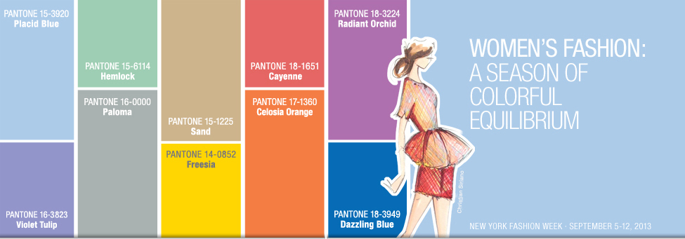 Pantone Spring colors 2014