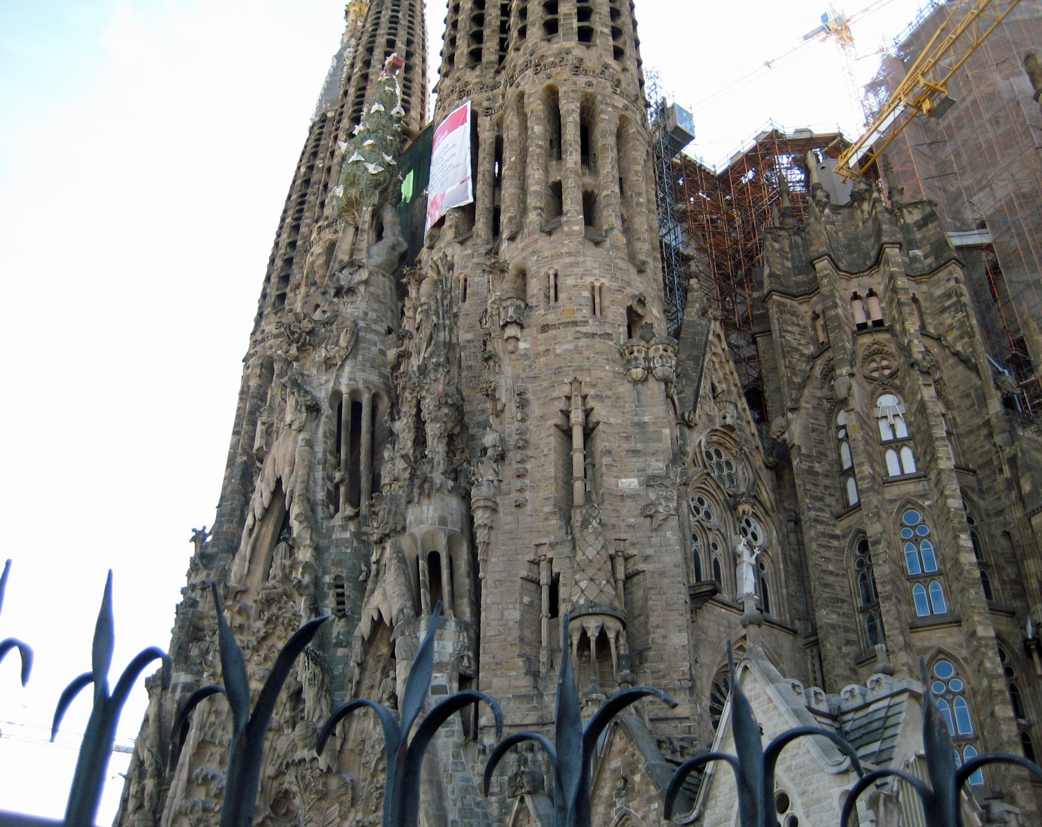 Facade of the Nativity, La Sagrada Familia, Barcelona, Spain