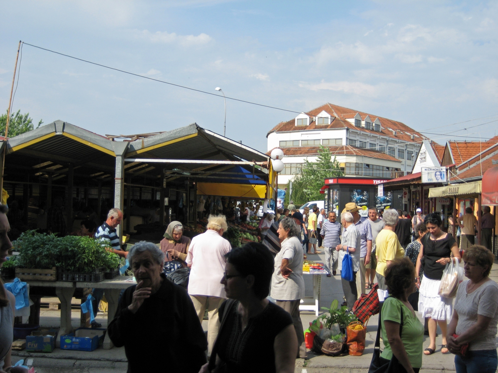 Farmer's Market, Vukovar, Croatia