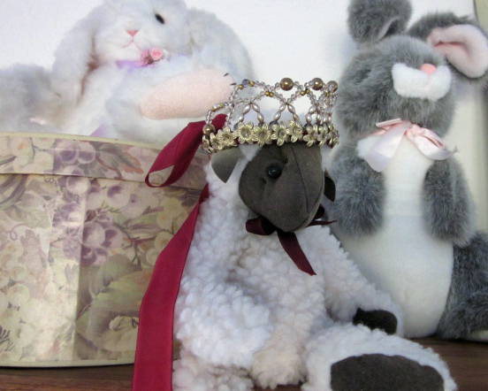 Fille de France Crown and my stuffed animals