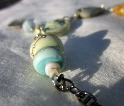 Gardens by the Sea necklace by Honey from the Bee