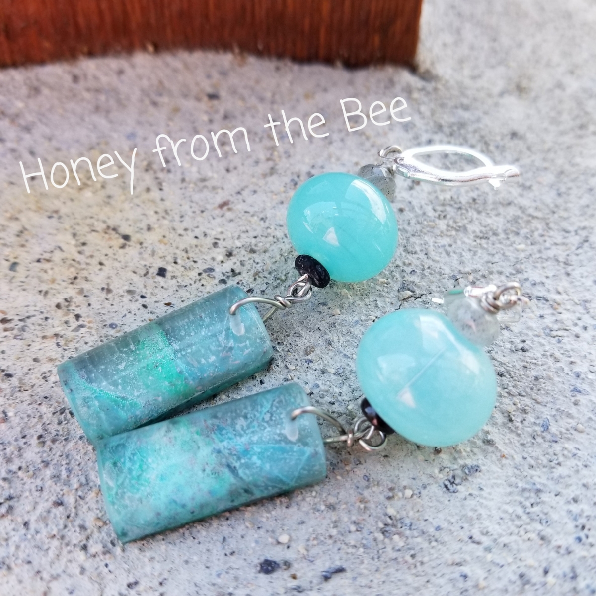 Aqua Artisan Earrings