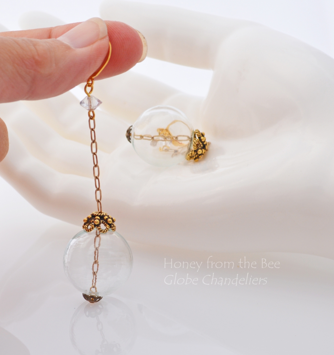 Globe Chandelier Earrings