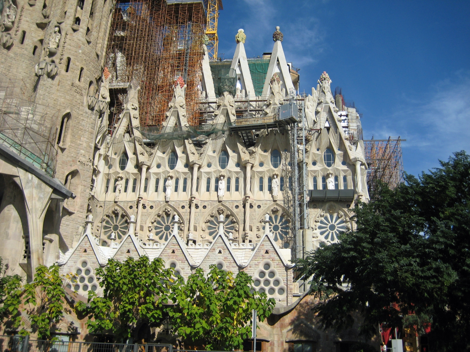 Glory Facade, La Sagrada Familia, Barcelona, Spain