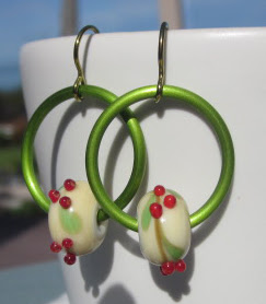 Holly Earrings by Honey from the Bee
