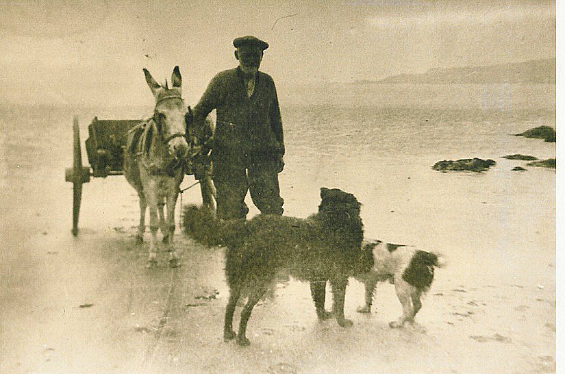Captain John Bie and his animals
