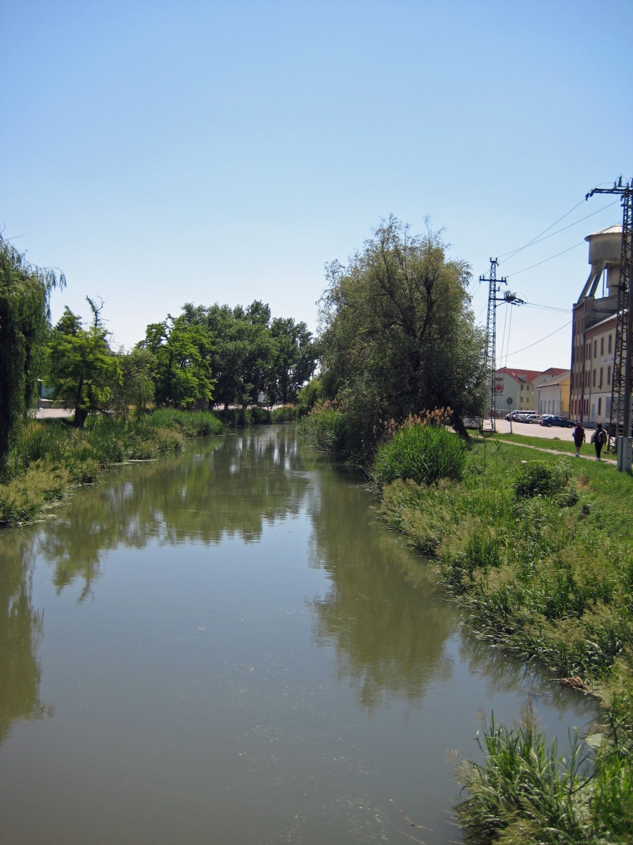 Kalocsa, Hungary canal
