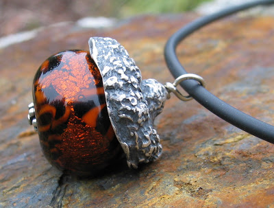 Acorn pendant by Honey from the Bee
