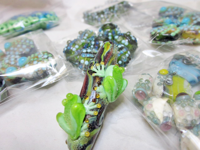 Lampwork beads by Meital for stash building