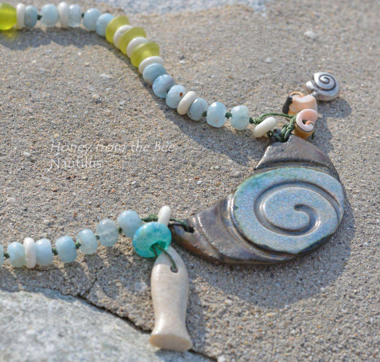 Ocean inspired necklace