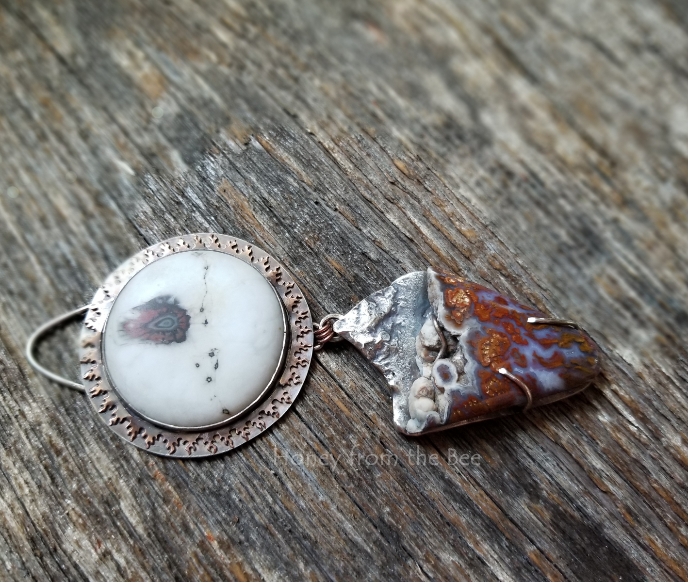 Plume Agate jewelry