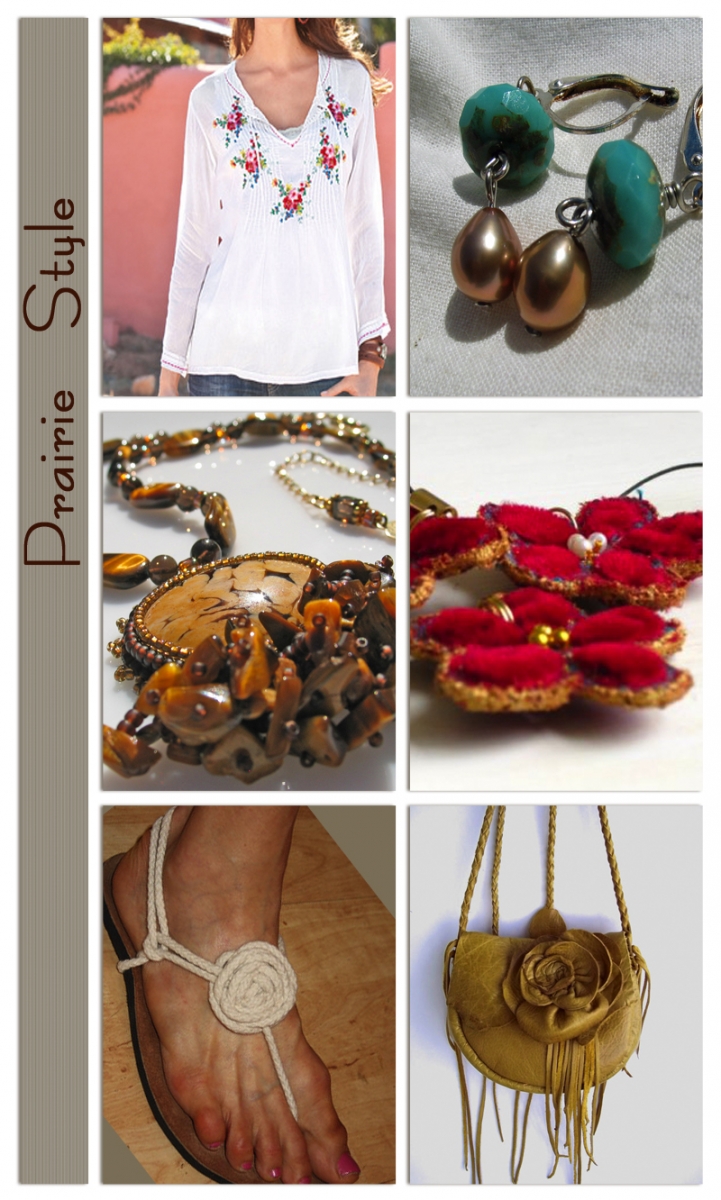 Prairie style jewelry and fashion