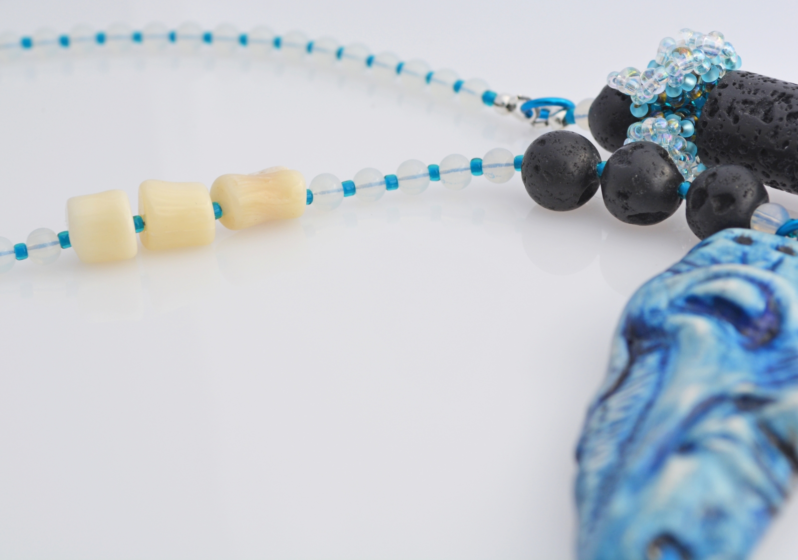 Rapa Nui Statement Necklace by Honey from the Bee