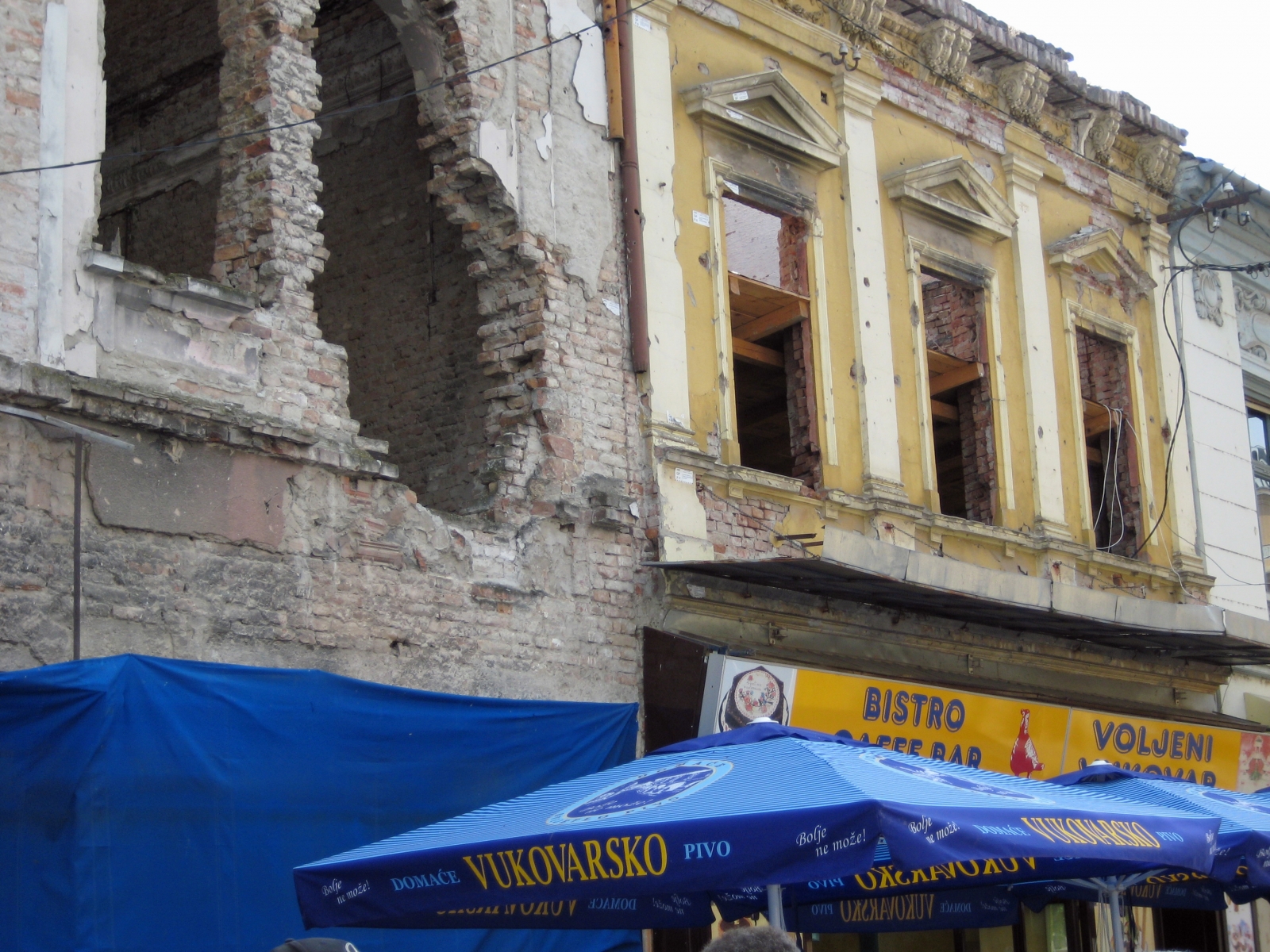 Remnants of war, Vukovar, Croatia