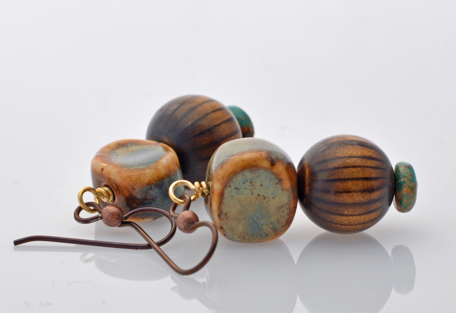 Wood Artisan Earrings