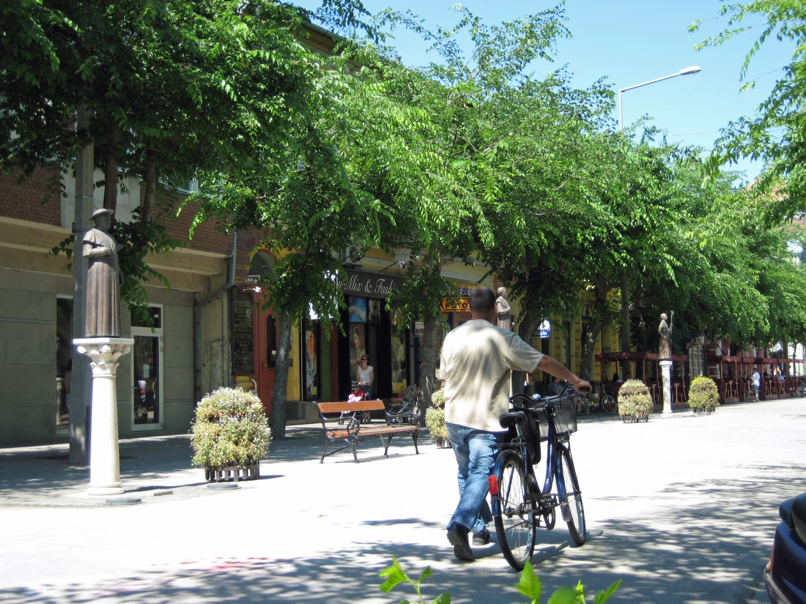 Street scene, Kalocsa, Hungary