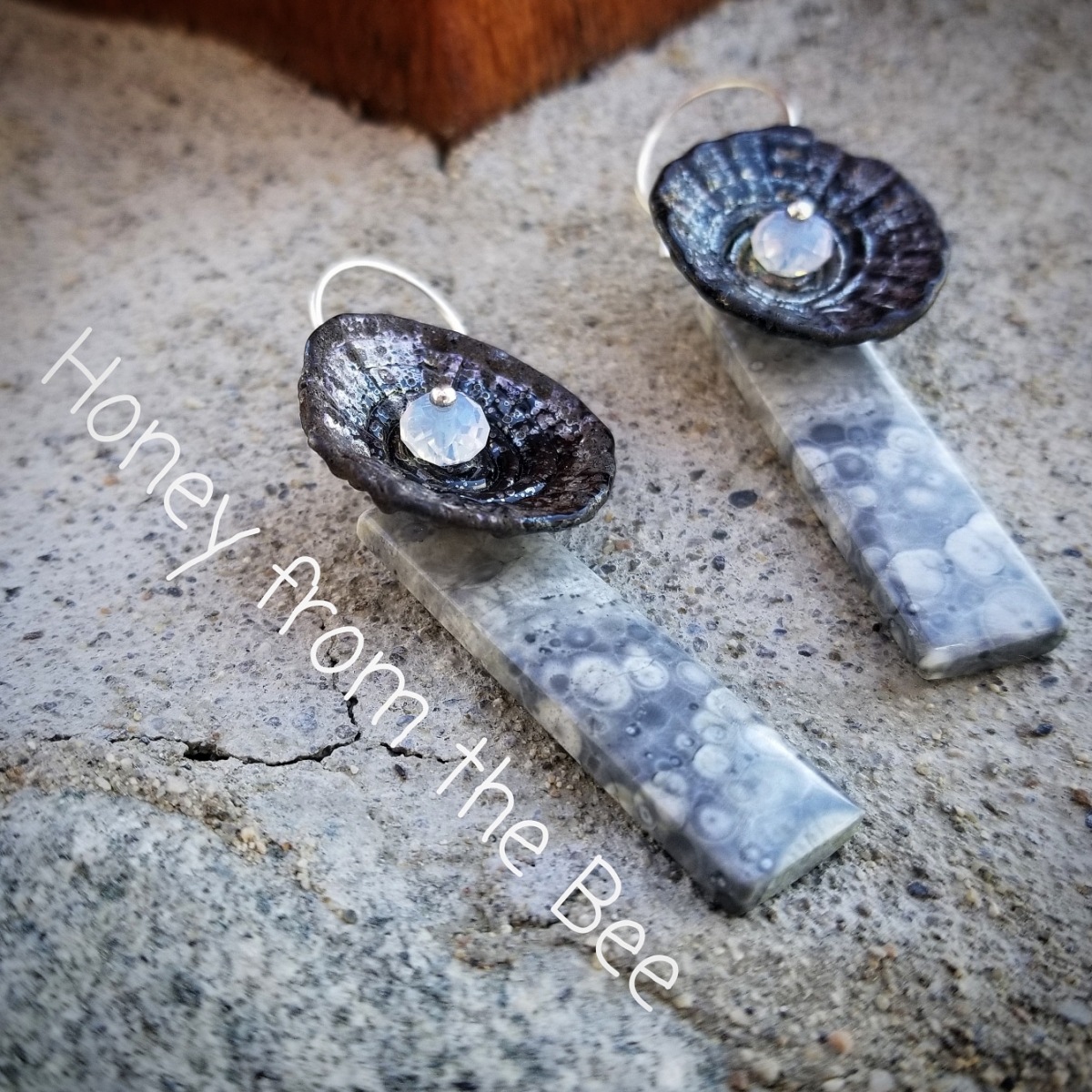 Orbicular Jasper earrings