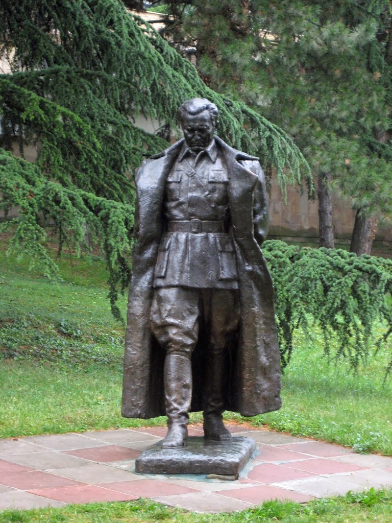 Tito bronze statue, Belgrade, Serbia