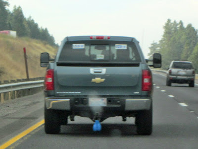 Pick up truck showing owner feels inadequate