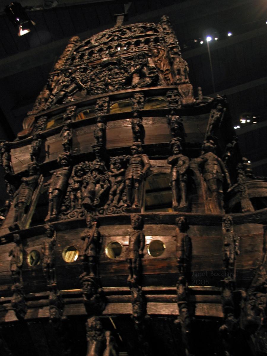 Vasa wooden ship