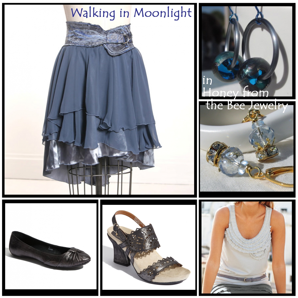 Moonlight inspired fashion and jewelry