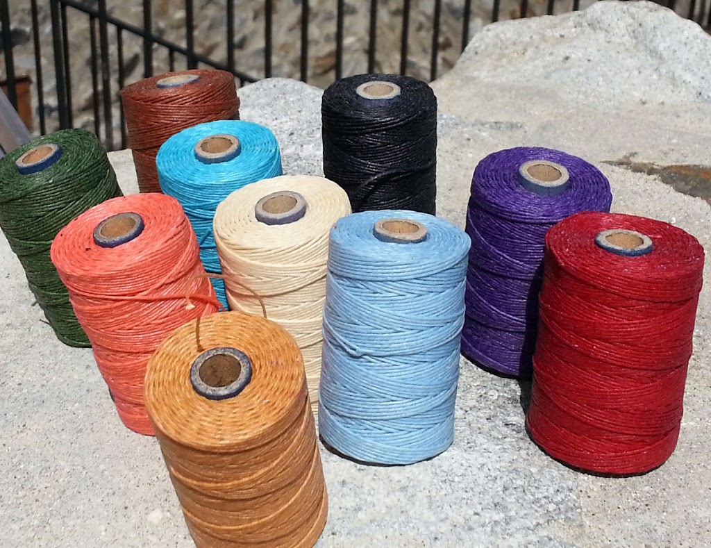 Waxed linen in many colors