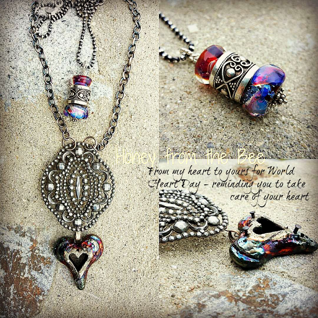 Artisan Heart Pendants