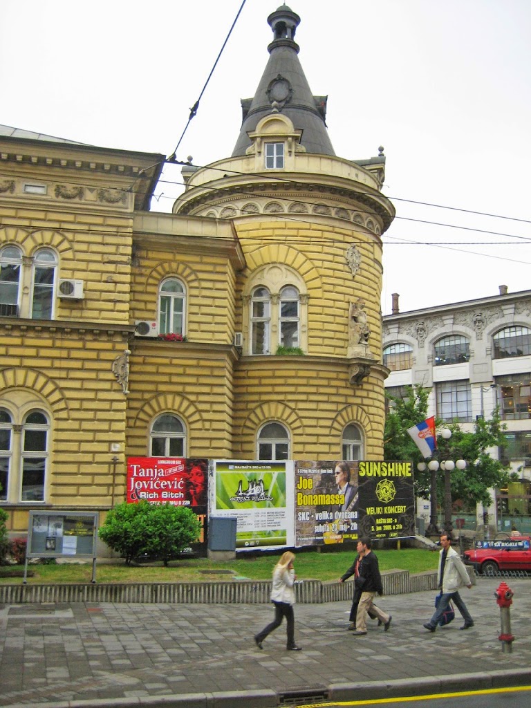 Building in Belgrade, Serbia.